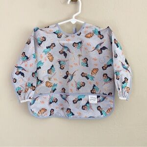 Bumkins Disney Princess Jasmine Sleeved Bib